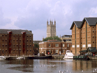 Gloucester Docks - classic view