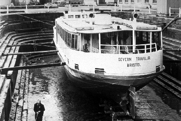Severn Traveller in Dry Dock